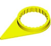 Mehr Yellow Wheel Nut Indicators 24MM Pack Qty 100