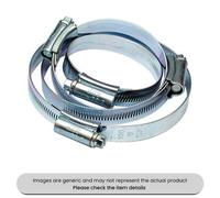 Mehr Zinc Plated Mild Steel Hi-Grip Hose Clips 60-160 Large Sizes Pack Qty 24