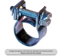 Mehr Zinc Plated Mild Steel Jubilee Mini Hose Clips 8-10mm Pack Qty 50