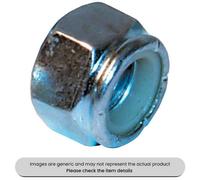 Mehr Zinc Plated Nylon Insert Locking Nuts P Type 3/8" Unc Pack Qty 100