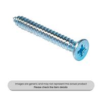 Mehr Zinc Plated Self Tapping Screws Pzd Countersunk Head 10X1.1/4" Pack Qty 200