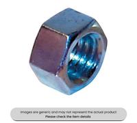 Mehr Zinc Plated Steel Nuts Din 934 M12 X 1.25 mm Fine Metric Pack Qty 100