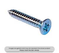 Mehr Zinc Plated Woodscrews Pzd Countersunk Head 10X1" Pack Qty 200