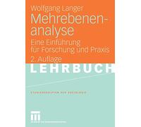 Mehrebenenanalyse : Eine Einfuhrung fur Forschu, Langer, Wolfgang<-