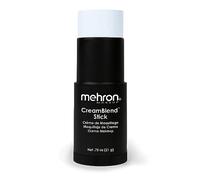 Mehron CreamBlend Stick | Face & Body Paint Foundation Cream | Halloween Makeup .75 oz (21 g) Moonlight White