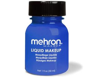 Mehron Liquid Face Paints - Blue BL (1 oz
