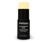 Mehron Makeup CreamBlend Stick | Face Paint, Body Paint, & Foundation Cream Makeup | Body Paint Stick .75 oz (21 g) (Pastel Yellow)