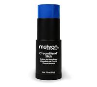 Mehron Makeup CreamBlend Stick | Face Paint, Body Paint, & Foundation Cream Makeup | Body Paint Stick .75 oz (21 g) (Blue)