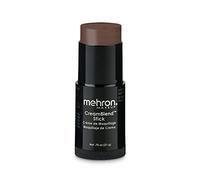 Mehron Makeup Creamblend Stick Face Paint, Body Paint, & Foundation Cream Makeup Body Paint Stick Perfect For Halloween .75 Oz 21 G Ebony