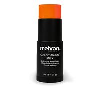 Mehron Makeup CreamBlend Stick | Face Paint, Body Paint, & Foundation Cream Makeup | Perfect for Halloween (.75 oz) (ORANGE)