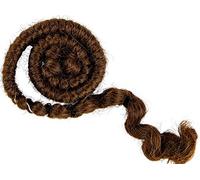 Mehron Makeup Crepe Hair Fake Hair For Special Effects Makeup, Theatre, Stage & Screen, Cosplay, Halloween Fx 12 Inch Extra Long Braid Medium Brown