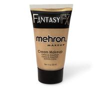 Mehron Makeup Fantasy FX Cream Makeup Water Based Halloween Makeup Gold Face Paint & Body Paint For Adults 1 fl oz (30ml) (Gold)