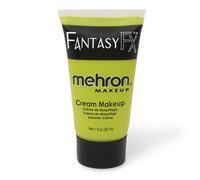 Mehron Makeup Fantasy FX Cream Makeup Water Based Halloween Makeup Ogre Green Face Paint & Body Paint For Adults 1 fl oz (30ml) (OGRE GREEN)