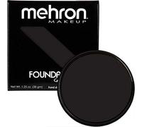 Mehron Makeup Foundation Greasepaint Stage, Face Paint, Body Paint, Halloween Makeup 1.25 Oz 38 G Black