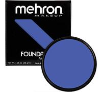 Mehron Makeup Foundation Greasepaint Stage, Face Paint, Body Paint, Halloween Makeup 1.25 Oz 38 G Blue