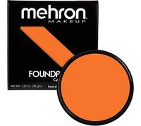 Mehron Makeup Foundation Greasepaint Stage, Face Paint, Body Paint, Halloween Makeup 1.25 Oz 38 G Orange