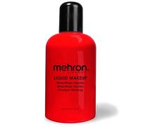 Mehron Makeup Liquid Makeup | Face Paint and Body Paint Perfect for Halloween, Cosplay I Air Brush Compatible 4.5 oz (133 ml) (Red)