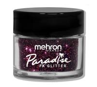 Mehron Makeup Paradise Glitter FX | Professional Cosmetic for Makeup & Art | Vibrant & Shimmering Loose Glitter .25 oz (7 g) (Cabernet)