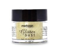 Mehron Makeup Paradise Glitter FX | Professional Cosmetic for Makeup & Art | Vibrant & Shimmering Loose Glitter .25 oz (7 g) (Gold)