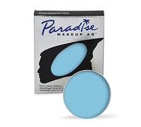Mehron Makeup Paradise Makeup Aq Refill Size Stage & Screen Performance, Face & Body Painting, Beauty, Cosplay, And Halloween Water Activated Face Paint, Body Paint .25 Oz 7 Ml Light Blue