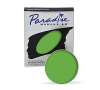 Mehron Makeup Paradise Makeup Aq Refill Size Stage & Screen Performance, Face & Body Painting, Beauty, Cosplay, And Halloween Water Activated Face Paint, Body Paint .25 Oz 7 Ml Light Green