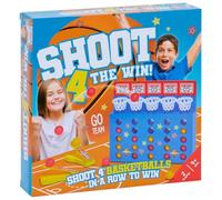 MEHRU 4 in a Row Basketball Challenge Game - Boost Hand-Eye Coordination Accuracy Toy for Kids Family Indoor Fun Ages 5+ Portable