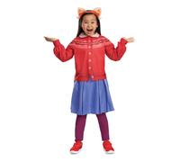 Mei Costume for Kids Official Disney Turning Red Costume with Panda Ears Headband Child Size Medium (7-8)