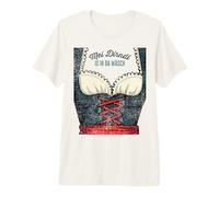 Mei Dirndl in Da Wasch Oktoberfest Vintage German Costume Premium T-Shirt