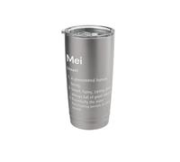 Mei Name Definition Dictionary Stainless Steel Insulated Tumbler