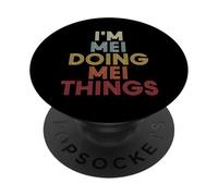 Mei Name Mei Personalized Name First Given PopSockets Adhesive PopGrip