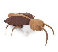 MeiAOBest Cat Cockroach Cosplay Costume,Pet Hollween Party Dress Up Outfit with Wings Whiskers,Chihuahua Halloween Costume Pet Funny Clothes Photo Props