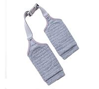 MeiAOBest Dog Front Leg Joint Protector Sleeve,Elbow Sleeves with Mesh Pad for Medium Large Dogs Prevent Licking Wound_L(Gray)