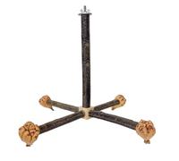 MEIBAOGE Bird Perch Nature Molar Stand for Parrots Conure Supplies Budgies Grinding Scratchers for Small Parrots Toy