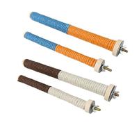 MEIBAOGE Bird Perch Nature Molar Stand for Parrots Conure Supplies Budgies Grinding Scratchers for Small Large Parrots Toy