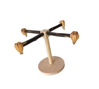 MEIBAOGE Bird Perch Rotating Molar Stand for Parrots Conure Supplies Budgies Grinding Scratchers for Small Parrots