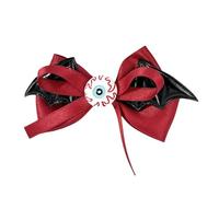 MEIBAOGE Bows Hairclip Wing Eyeball Hairpin Durability Polyester Hairpin Makeup Hairclip Hair Accessory for Stylish Ladies