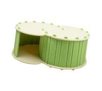MEIBAOGE Cats Tunnel Removable Folded Cats Tunnel Cats Cave Felted Comfort Nest Tunnel for Kittens Puppies Rabbits Small Pet