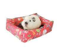 MEIBAOGE Cushion Bed Hamster Cushion Bed Cushion Rabbits Toy Soft Pad House for Hamster for Gerbils Molar Toy Bed