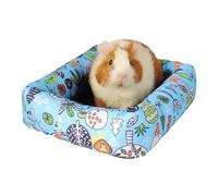 MEIBAOGE Cushion Bed Hamster Cushion Bed Cushion Rabbits Toy Soft Pad House for Hamster for Gerbils Molar Toy Bed