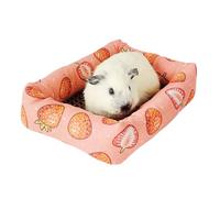 MEIBAOGE Cushion Bed Hamster Cushion Bed Cushion Rabbits Toy Soft Pad House for Hamster for Gerbils Molar Toy Bed