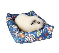 MEIBAOGE Cushion Bed Hamster Cushion Bed Cushion Rabbits Toy Soft Pad House for Hamster for Gerbils Molar Toy Bed
