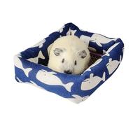 MEIBAOGE Cushion Bed Hamster Cushion Bed Cushion Rabbits Toy Soft Pad House for Hamster for Gerbils Molar Toy Bed