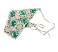 MEIBAOGE Delicate Crochet Flower Turban Hot Girl Taking Photo Hair Scarf Knitted Hairband for Women Traveling Hair Hairbands