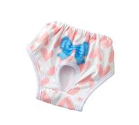 MEIBAOGE Dog Diaper Breathable Dress Female Pants Panties Shorts Reusable Doggies Period Diaper Washable