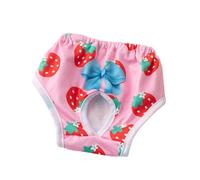 MEIBAOGE Dog Diaper Breathable Dress Female Pants Panties Shorts Reusable Doggies Period Diaper Washable