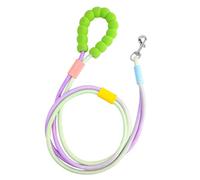 MEIBAOGE Dog Training Leash Colorful Multifunction Pet Leash Harnesses Crossbody Leash Multifunction Dog Leash 5ft