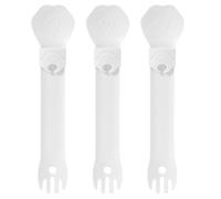 MEIBAOGE Food Squeezer Feeders Treat Stick Squeezer Wet Food Feed Control Spoon Pet Wet Food Feeders Treat Dispenser 3Pcs