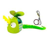 MEIBAOGE Interaction Cats Toy Animal with Plush Tail Door Frame Hanging Teaser Animal Toy for Cats Entertainment Playsets