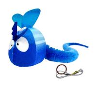 MEIBAOGE Interaction Cats Toy Animal with Plush Tail Door Frame Hanging Teaser Animal Toy for Cats Entertainment Playsets
