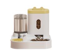 MEIBAOGE Pet Automatic Waterer Cats Feeder Food Container Bowl Automatic Water Fountain 2 in 1 Pet Large Dog Water Feeder